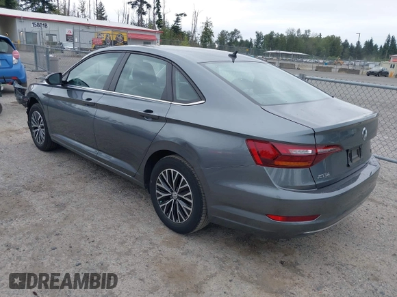 2019 Volkswagen Jetta S with VIN 3VWC57BU5KM223056, listed as a IAAI auction lot 42696119 with 56,586 mi miles and . Bid and sale history available at DreamBid. Image 3.