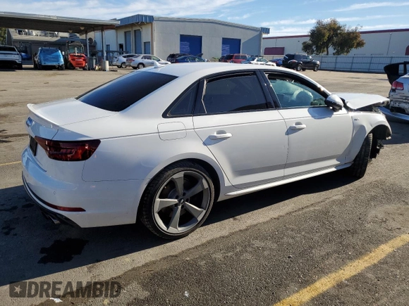 2018 Audi S4 Premium Plus z VIN WAUB4AF43JA115973, wystawiony jako Copart lot #86988524 z przebiegiem 60 931 mil mil oraz Szkoda całkowita • Salvage title. Historia ofert i sprzedaży dostępna na DreamBid. Obrazek 3.