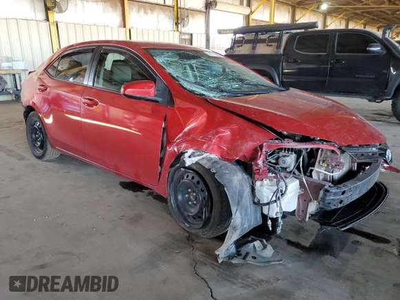 2016 Toyota Corolla L with VIN 5YFBURHE2GP519813, listed as a Copart auction lot 54718965 with 162,653 mi miles and Salvage Title. Bid and sale history available at DreamBid. Image 4.