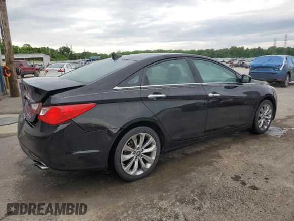 2011 Hyundai Sonata Limited with VIN 5NPEC4AC1BH244176, listed as a Copart auction lot 54203375 with 166,935 mi miles and Salvage Title. Bid and sale history available at carsss.com. Image 3.