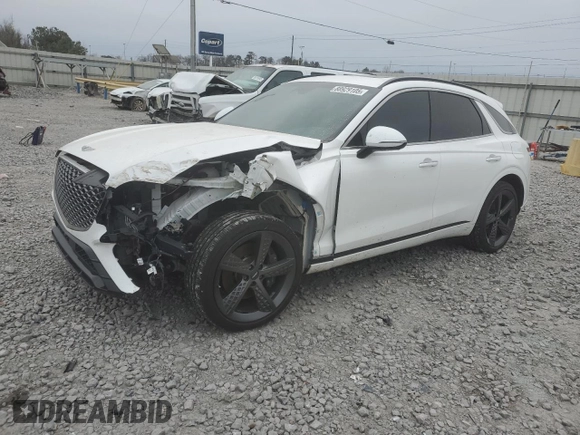 2022 Genesis GV70 Sport с VIN KMUMCDTC8NU011251, выставлен на аукционе Copart как лот 88929105 с пробегом 55 794 миль миль и Списание • Salvage title. История ставок и продаж доступна на DreamBid. Изображение 1.