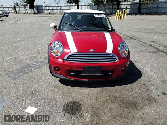 2012 MINI Hardtop with VIN WMWSU3C53CT257045, listed as a Copart auction lot 51662035 with 176,567 mi miles and Salvage Title. Bid and sale history available at DreamBid. Image 11.