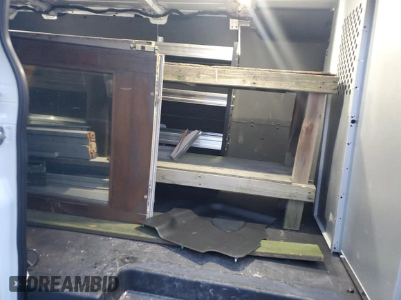 2024 Ford Transit Cargo with VIN 1FTBR1Y88RKA95648, listed as a Copart auction lot 84110294 with 3,725 mi miles and Salvage title. Bid and sale history available at DreamBid. Image 11.
