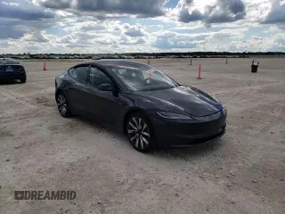 2025 Tesla Model 3 Long Range with VIN 5YJ3E1EA2SF995505, listed as a Copart auction lot 56682745 with 783 mi miles and Salvage title. Bid and sale history available at DreamBid. Image 13.
