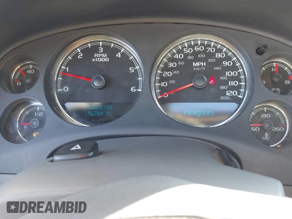 2007 Chevrolet Suburban LT with VIN 3GNGK26K47G206089, listed as a IAAI auction lot 41409657 with 156,789 mi miles and . Bid and sale history available at DreamBid. Image 7.