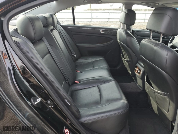 2010 Hyundai Genesis with VIN KMHGC4DE1AU108815, listed as a Copart auction lot 42454985 with 64,752 mi miles and Clean Title. Bid and sale history available at carsss.com. Image 10.