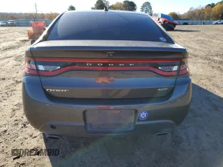 2016 Dodge Dart GT with VIN 1C3CDFEB2GD540181, listed as a Copart auction lot 84014314 with Not Provided miles and Salvage Title. Bid and sale history available at DreamBid. Image 6.