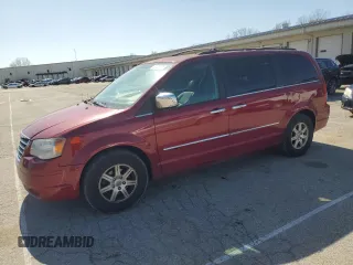 2010 Chrysler Town & Country Touring Plus with VIN 2A4RR8DX9AR398376, listed as a Copart auction lot 52408855 with 136,140 mi miles and Clean Title. Bid and sale history available at carsss.com. Image 1.