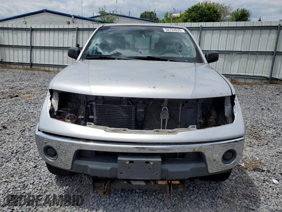 2008 Nissan Frontier SE with VIN 1N6AD06W38C406981, listed as a Copart auction lot 58784035 with 58,849 mi miles and Salvage title. Bid and sale history available at DreamBid. Image 5.