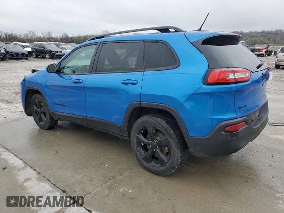 2018 Jeep Cherokee Latitude with VIN 1C4PJMCB6JD575634, listed as a Copart auction lot 51828305 with 58,590 mi miles and Salvage title. Bid and sale history available at DreamBid. Image 2.