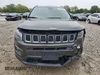 2020 Jeep Compass Latitude with VIN 3C4NJDBB7LT234491, listed as a Copart auction lot 73374084 with 23,527 mi miles and Salvage Title. Bid and sale history available at DreamBid. Image 5.