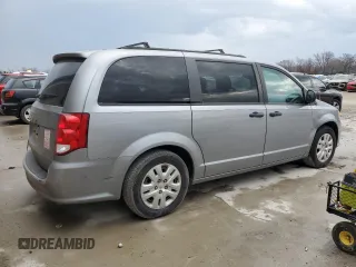 2019 Dodge Grand Caravan SE with VIN 2C4RDGBG2KR777707, listed as a Copart auction lot 46870455 with 129,404 mi miles and Clean Title. Bid and sale history available at DreamBid. Image 3.