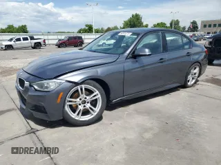 2014 BMW 3 Series 328d xDrive with VIN WBA3D5C5XEKX96724, listed as a Copart auction lot 58524375 with 90,688 mi miles and Salvage title. Bid and sale history available at DreamBid. Image 1.