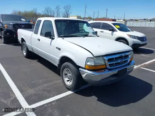1999 Ford Ranger XL with VIN 1FTYR14X9XTA21833, listed as a IAAI auction lot 41843580 with 225,372 mi miles. Bid and sale history available at carsss.com. Image 1.