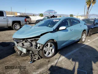 2018 Chevrolet Volt LT with VIN 1G1RC6S50JU114951, listed as a Copart auction lot 47652525 with 0 mi miles and Salvage Title. Bid and sale history available at carsss.com. Image 1.