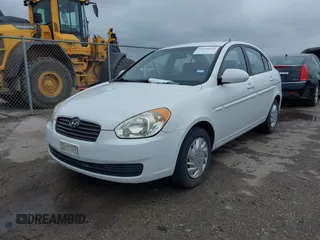 2009 Hyundai Accent Auto GLS with VIN KMHCN46C19U351198, listed as a IAAI auction lot 41896018 with 205,594 mi miles. Bid and sale history available at carsss.com. Image 2.