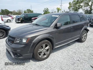 2016 Dodge Journey Crossroad Plus with VIN 3C4PDCGB8GT146445, listed as a Copart auction lot 58196455 with 242,082 mi miles and Salvage title. Bid and sale history available at DreamBid. Image 1.