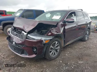 2019 Kia Sorento EX Sport with VIN 5XYPH4A59KG470940, listed as a IAAI auction lot 42384742 with 71,687 mi miles and . Bid and sale history available at DreamBid. Image 2.