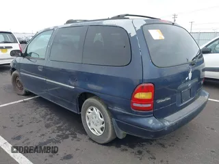 1998 Ford Windstar Wagon LX with VIN 2FMZA514XWBD76243, listed as a IAAI auction lot 41523697 with 191,525 mi miles. Bid and sale history available at carsss.com. Image 3.