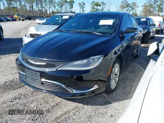 2015 Chrysler 200 C with VIN 1C3CCCCB4FN524965, listed as a IAAI auction lot 41757269 with 187,293 mi miles. Bid and sale history available at carsss.com. Image 2.