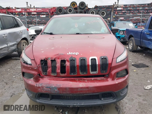 2015 Jeep Cherokee Sport z VIN 1C4PJLAB6FW712905, wystawiony jako IAAI lot #41370740 z przebiegiem 111 483 mil mil oraz . Historia ofert i sprzedaży dostępna na DreamBid. Obrazek 12.