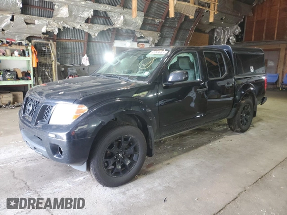2021 Nissan Frontier SV with VIN 1N6ED0EB1MN713385, listed as a Copart auction lot 61049085 with 93,196 mi miles and Salvage title. Bid and sale history available at DreamBid. Image 1.