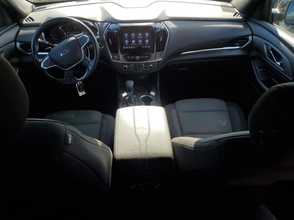 2022 Chevrolet Traverse LT Cloth with VIN 1GNEVGKW1NJ137331, listed as a Copart auction lot 46628215 with 28,137 mi miles and Salvage Title. Bid and sale history available at carsss.com. Image 8.