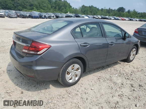 2013 Honda Civic LX z VIN 2HGFB2F56DH541964, wystawiony jako Copart lot #60200135 z przebiegiem 219 631 mil mil oraz Czysty tytuł • Clean title. Historia ofert i sprzedaży dostępna na DreamBid. Obrazek 3.