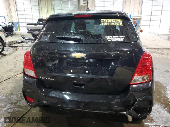 2020 Chevrolet Trax LS with VIN KL7CJNSB7LB065701, listed as a Copart auction lot 88780975 with 36,369 mi miles and Salvage Title. Bid and sale history available at carsss.com. Image 6.