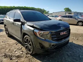 2020 GMC Terrain SLT with VIN 3GKALPEV9LL191177, listed as a Copart auction lot 57800395 with 69,400 mi miles and Salvage title. Bid and sale history available at DreamBid. Image 14.