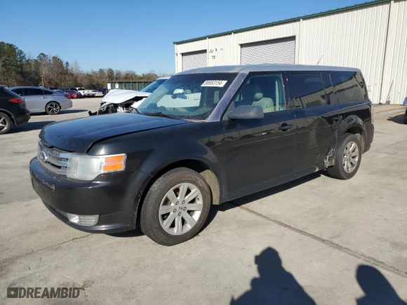 2012 Ford Flex SE with VIN 2FMGK5BC8CBD14359, listed as a Copart auction lot 86953154 with 209,714 mi miles and Salvage Title. Bid and sale history available at carsss.com. Image 1.