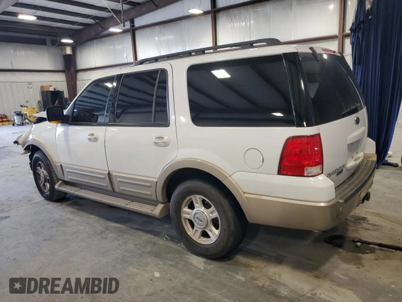 2005 Ford Expedition Eddie Bauer z VIN 1FMFU17565LA75969, wystawiony jako Copart lot #42713195 z przebiegiem 171 427 mil mil oraz Szkoda całkowita • Salvage title. Historia ofert i sprzedaży dostępna na DreamBid. Obrazek 2.