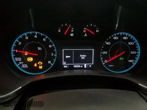2018 Chevrolet Equinox LT with VIN 3GNAXJEV4JS528717, listed as a Copart auction lot 82422484 with 156,208 mi miles and Salvage Title. Bid and sale history available at carsss.com. Image 9.