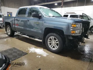 2014 Chevrolet Silverado 1500 LT with VIN 3GCUKREC6EG177335, listed as a Copart auction lot 85157944 with 114,509 mi miles and Salvage Title. Bid and sale history available at DreamBid. Image 4.