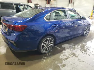2021 Kia Forte EX with VIN 3KPF54AD5ME410889, listed as a Copart auction lot 45410725 with Not Provided miles and Salvage Title. Bid and sale history available at DreamBid. Image 3.