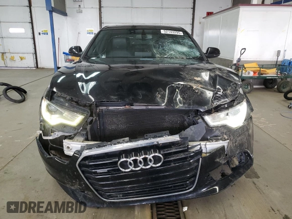 2015 Audi A6 2.0T Premium Plus with VIN WAUGFAFC4FN018210, listed as a Copart auction lot 52143295 with 154,013 mi miles and Salvage Title. Bid and sale history available at carsss.com. Image 5.