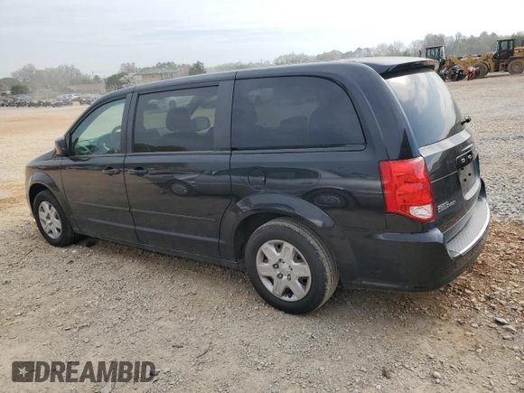 2012 Dodge Grand Caravan SE with VIN 2C4RDGBG1CR402831, listed as a Copart auction lot 50539325 with 177,553 mi miles and Salvage Title. Bid and sale history available at DreamBid. Image 2.