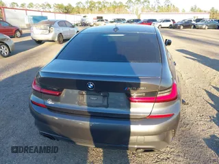 2022 BMW 3 Series M340i with VIN 3MW5U7J01N8C65375, listed as a IAAI auction lot 41688228 with 36,513 mi miles. Bid and sale history available at carsss.com. Image 16.