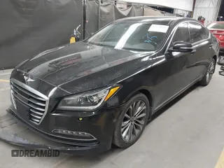 2017 Genesis G80 3.8L z VIN KMHGN4JE4HU175479, wystawiony jako IAAI lot #42161608 z przebiegiem 118 066 mil mil oraz . Historia ofert i sprzedaży dostępna na DreamBid. Obrazek 2.