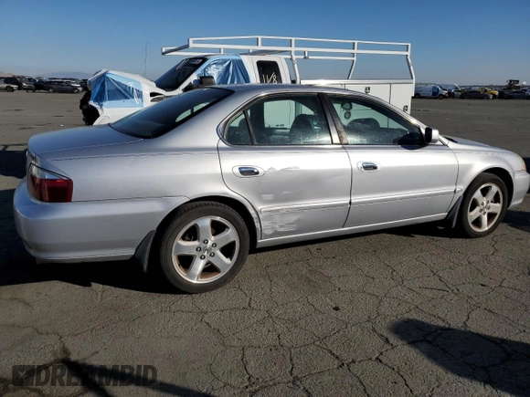 2002 Acura TL Type S w/Navigation with VIN 19UUA56982A035837, listed as a Copart auction lot 79506194 with 201,706 mi miles and Salvage Title. Bid and sale history available at carsss.com. Image 3.