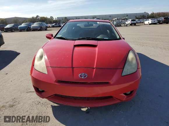 2003 Toyota Celica GTS with VIN JTDDY32T530068964, listed as a Copart auction lot 89280355 with 157,426 mi miles and Salvage Title. Bid and sale history available at carsss.com. Image 5.