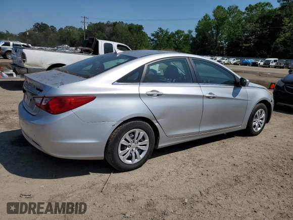 2012 Hyundai Sonata GLS with VIN 5NPEB4AC8CH404123, listed as a Copart auction lot 52679455 with 182,352 mi miles and Clean Title. Bid and sale history available at carsss.com. Image 3.