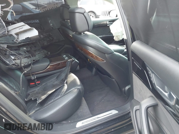 2016 Audi A8 L 4.0T Sport with VIN WAU43AFDXGN005323, listed as a IAAI auction lot 41311344 with 84,000 mi miles. Bid and sale history available at carsss.com. Image 8.