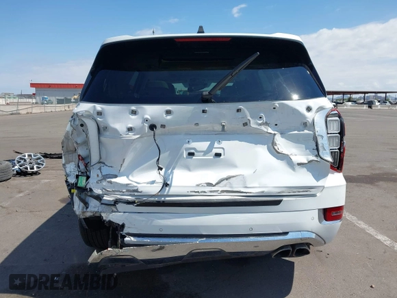 2020 Hyundai Palisade Limited with VIN KM8R5DHEXLU097166, listed as a IAAI auction lot 41480825 with 79,500 mi miles and . Bid and sale history available at DreamBid. Image 17.