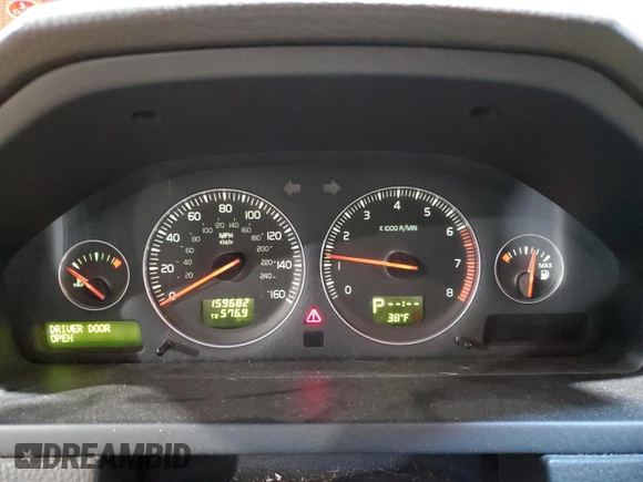 2009 Volvo XC90 I6 with VIN YV4CZ982991509036, listed as a Copart auction lot 44513325 with 159,682 mi miles and Salvage Title. Bid and sale history available at carsss.com. Image 9.
