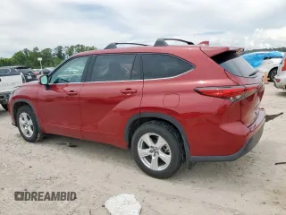 2020 Toyota Highlander LE with VIN 5TDBZRBH5LS515485, listed as a Copart auction lot 62426155 with 100,089 mi miles and Salvage title. Bid and sale history available at DreamBid. Image 2.