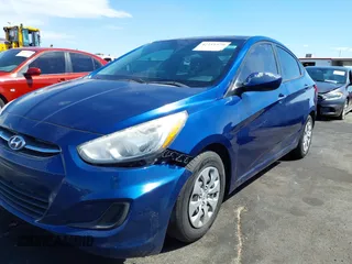 2015 Hyundai Accent GLS with VIN KMHCT4AE9FU882787, listed as a IAAI auction lot 42111570 with 98,119 mi miles. Bid and sale history available at carsss.com. Image 6.