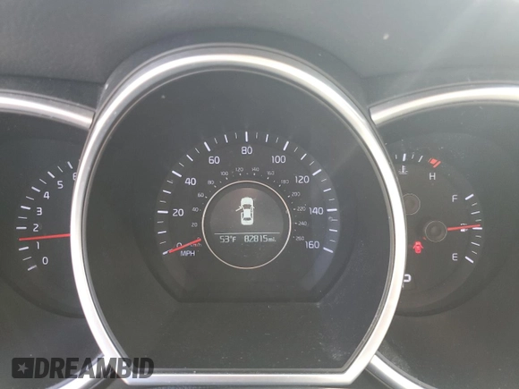 2015 Kia Optima LX with VIN KNAGM4A71F5636795, listed as a Copart auction lot 50013575 with 82,815 mi miles and Salvage Title. Bid and sale history available at carsss.com. Image 9.