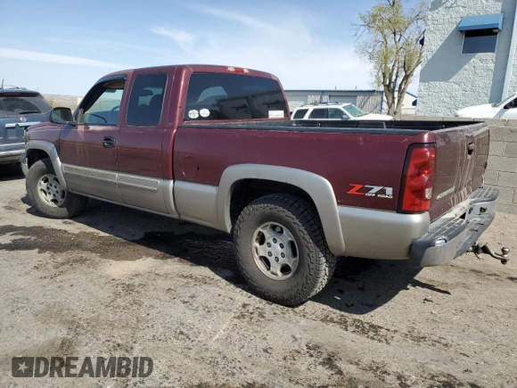 2003 Chevrolet Silverado 1500 LT with VIN 2GCEK19T431231883, listed as a Copart auction lot 51619915 with 272,343 mi miles and Salvage Title. Bid and sale history available at carsss.com. Image 2.