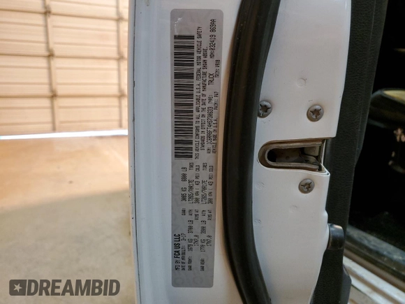 2017 Ram 1500 Tradesman with VIN 1C6RR6FT4HS730633, listed as a Copart auction lot 50180295 with 128,612 mi miles and Salvage title. Bid and sale history available at DreamBid. Image 15.